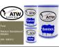 Preview: Ford, Medium Sandalwood Metallic, AW / M6312: 500ml Lackdose + 500ml Klarlack + 250ml Härter - Set, von ATW Autoteile West.